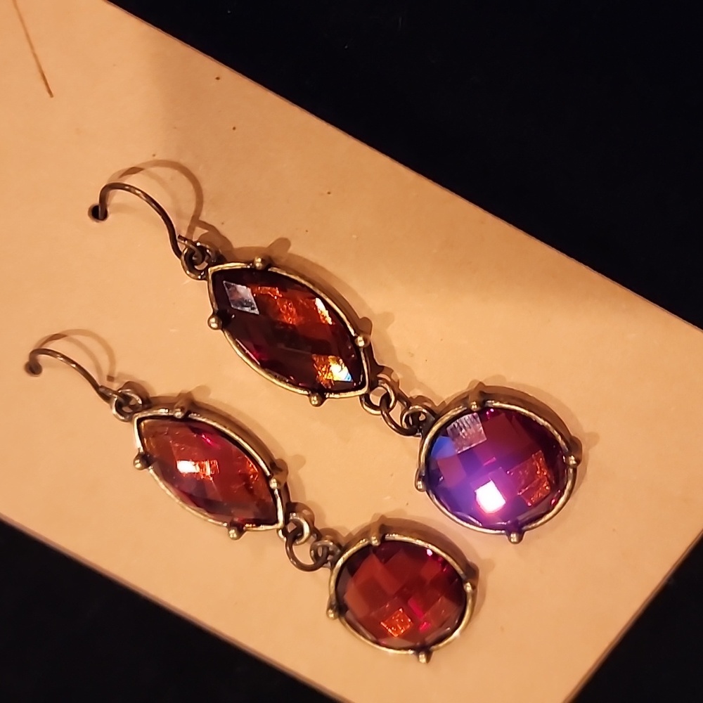 Auburn Antique Gold-Tone Earrings